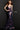 navy sweetheart neckline dress 05100