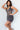 Gunmetal illusion homecoming dress 05118
