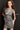 gunmetal high neck dress 05125