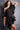 Black ruffle Jovani cocktail dress 05155