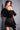 Off the shoulder black Jovani short dress 05155