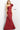 burgundy mermaid dress 05176