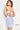 blue open back dress 05513