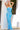 blue one shoulder dress 05664