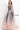 Grey pink plunging neck Jovani evening dress 05835