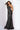 black one shoulder dress 06017