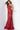 Jovani 06017 Red Sequin Embellished Long Prom Gown