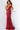 Jovani 06017 Red Sequin Embellished Long Prom Gown