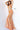Orange silver plunging neck prom dress 06153