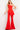 Red high waist Jovani jumpsuit 06163                                                    