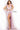 pink v neckline dress 06164