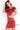 Short red homecoming dress 06167