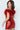 Red off the shoulder Jovani dress 06167