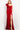 Cranberry high slit evening dress 06444