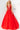 Long full skirt red Jovani gown 06598