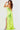 green high slit dress 06653