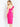 Jovani 06824 Fuchsia One Shoulder Sheath Cocktail Dress