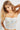 Jovani 06842 White and floral Crop Top