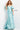 Blue Sweetheart Neck Ruched Evening Gown 07020