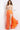 Orange flowy Jovani prom dress 07136