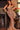 07229 Nude Brown Beaded Plunging Neck Prom Dress