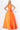 Plunging neckline orange ballgown Jovani 07264