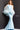light blue fitted dress 07361