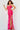 high slit fuchsia dress 07362
