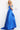 Floor length royal satin prom gown 07440