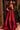 red square neck prom dress 07441