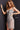 short nude silver dress 07577