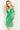 Green Sheath short dress 