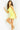 yellow short dress 07669