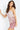 Pink fuchsia sequin cocktail dress 07783