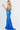 backless blue dress 07786