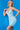 Light blue v neck homecoming dress 07787