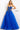royal blue a line dress 07946