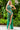 green beaded dress 07948