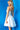 lace up back short dress 07967
