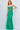 green dress with feather 08142