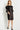 black knee length dress 08211