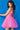 Hot pink Jovani homecoming dress 08273