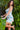 blue short dress 09456