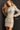 Jovani 08452 Nude Silver High Neck Embellished Short Dress