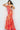 orange one shoulder dress 08460