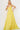 v neck yellow dress 08480
