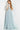 Blue tulle evening dress 08487