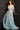 Blue sweetheart neckline evening gown Blue tulle evening dress 08487