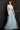 Blue sleeveless evening dress Blue tulle evening dress 08487