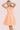orange short dress 08645